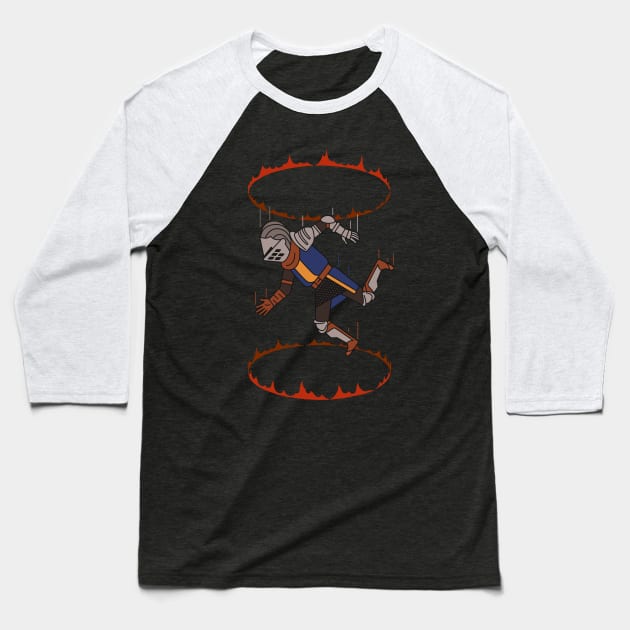 The Darkest Portal Baseball T-Shirt by _automaton